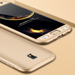 Galaxy J730 Pro Kılıf Zore Ays Kapak Gold