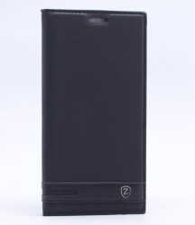 Galaxy J730 Pro Kılıf Zore Elite Kapaklı Kılıf Siyah