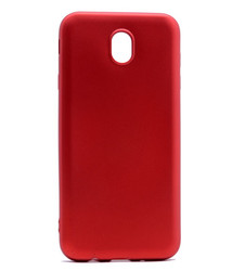 Galaxy J730 Pro Kılıf Zore Premier Silikon Kapak Kırmızı