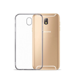Galaxy J730 Pro Kılıf Zore Süper Silikon Kapak Renksiz