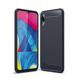 Galaxy M10 Case Zore Room Silicon Cover Navy blue