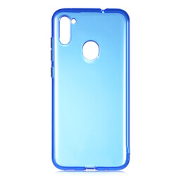 Galaxy M11 Case Zore Bistro Cover Blue