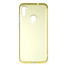 Galaxy M11 Case Zore Bistro Cover Yellow