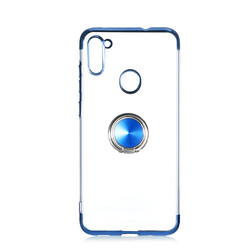 Galaxy M11 Case Zore Gess Silicon Blue