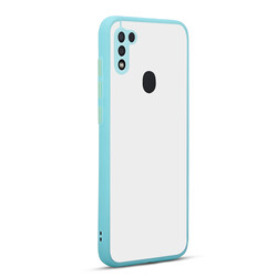 Galaxy M11 Case Zore Hux Cover Turquoise