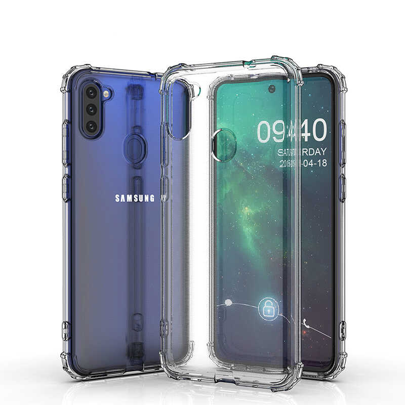 Galaxy M11 Kılıf Zore Nitro Anti Shock Silikon - 8