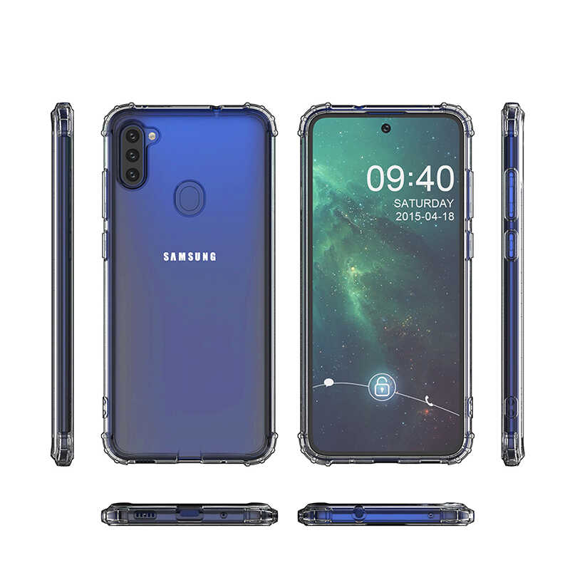 Galaxy M11 Kılıf Zore Nitro Anti Shock Silikon - 3