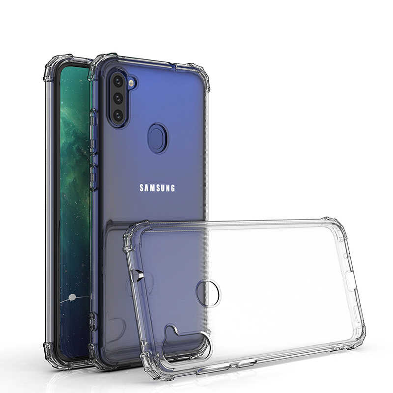 Galaxy M11 Kılıf Zore Nitro Anti Shock Silikon - 9