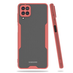 Galaxy M12 Case Zore Parfe Cover Pink