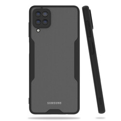 Galaxy M12 Case Zore Parfe Cover Black