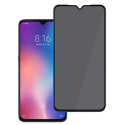 Galaxy M12 Zore New 5D Privacy Tempered Screen Protector Black