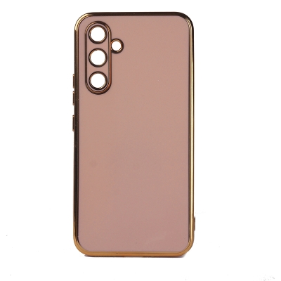 Galaxy M14 Case Zore Bark Cover Rose Gold