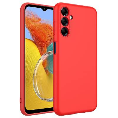 Galaxy M14 Case Zore Mara Lansman Cover Red