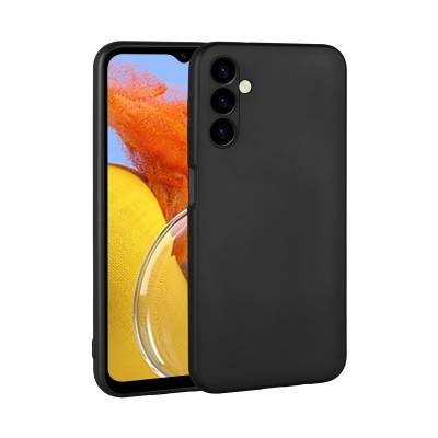 Galaxy M14 Case Zore Premier Silicone Cover Black