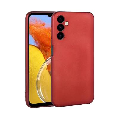 Galaxy M14 Case Zore Premier Silicone Cover Red