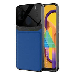 Galaxy M21 Case ​Zore Emiks Cover Navy blue