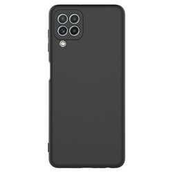 Galaxy M22 Case Zore Mara Lansman Cover Black