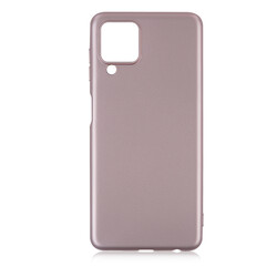 Galaxy M22 Case Zore Premier Silicon Cover Rose Gold