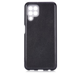 Galaxy M22 Case Zore Shining Silicon Black