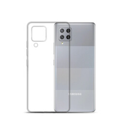 Galaxy M22 Case Zore Süper Silikon Cover Colorless