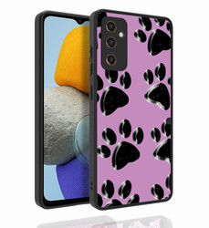 Galaxy M23 Case Patterned Camera Protected Glossy Zore Nora Cover NO3