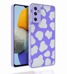 Galaxy M23 Case Patterned Camera Protected Glossy Zore Nora Cover NO6
