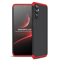 Galaxy M23 Case Zore Ays Cover Black-Red