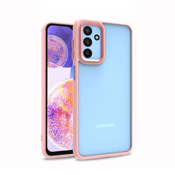 Galaxy M23 Case Zore Flora Cover Rose Gold