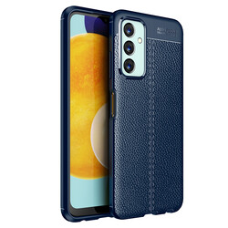 Galaxy M23 Case Zore Niss Silicon Cover Navy blue
