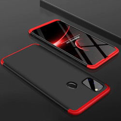 Galaxy M30S Case Zore Ays Cover Black-Red