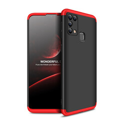 Galaxy M31 Case Zore Ays Cover Black-Red