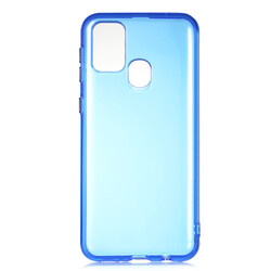 Galaxy M31 Case Zore Bistro Cover Blue