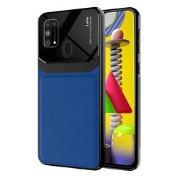 Galaxy M31 Case ​Zore Emiks Cover Navy blue