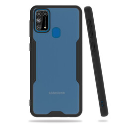 Galaxy M31 Case Zore Parfe Cover Black