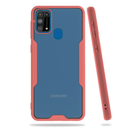 Galaxy M31 Case Zore Parfe Cover Pink