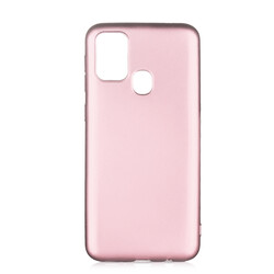 Galaxy M31 Case Zore Premier Silicon Cover Rose Gold