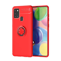 Galaxy M31 Case Zore Ravel Silicon Cover Red