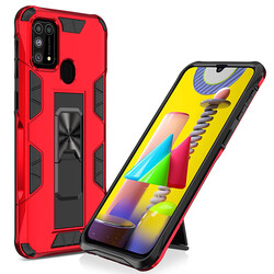Galaxy M31 Case Zore Volve Cover Red