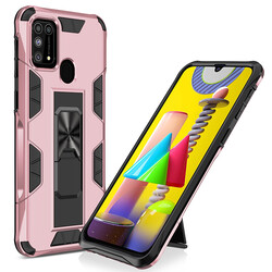 Galaxy M31 Case Zore Volve Cover Rose Gold