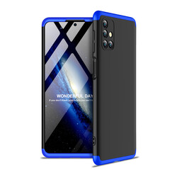 Galaxy M31S Case Zore Ays Cover Black-Blue