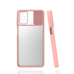 Galaxy M31S Case Zore Lensi Cover Light Pink