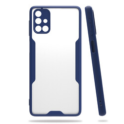 Galaxy M31S Case Zore Parfe Cover Navy blue