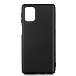 Galaxy M31S Case Zore Premier Silicon Cover Black