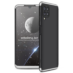 Galaxy M32 Case Zore Ays Cover Black-Grey