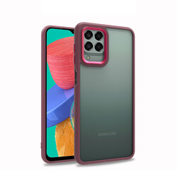 Galaxy M33 Case Zore Flora Cover Red