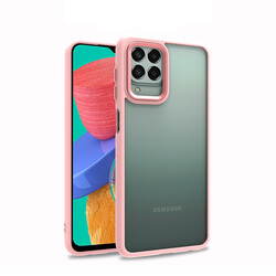 Galaxy M33 Case Zore Flora Cover Rose Gold