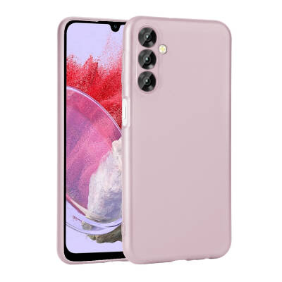 Galaxy M34 5G Case Zore Premier Silicone Cover Rose Gold