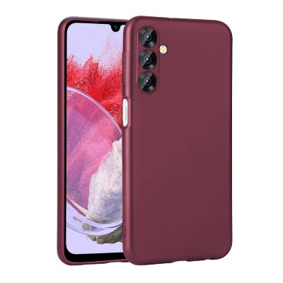 Galaxy M34 5G Case Zore Premier Silicone Cover Plum