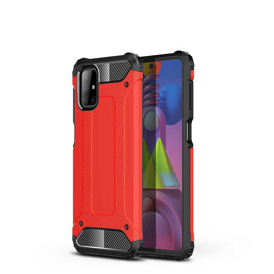 Galaxy M51 Case Zore Crash Silicon Cover - 12