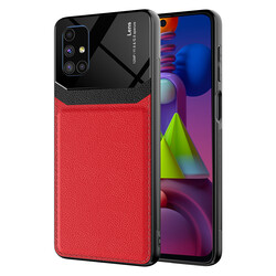 Galaxy M51 Case ​Zore Emiks Cover Red